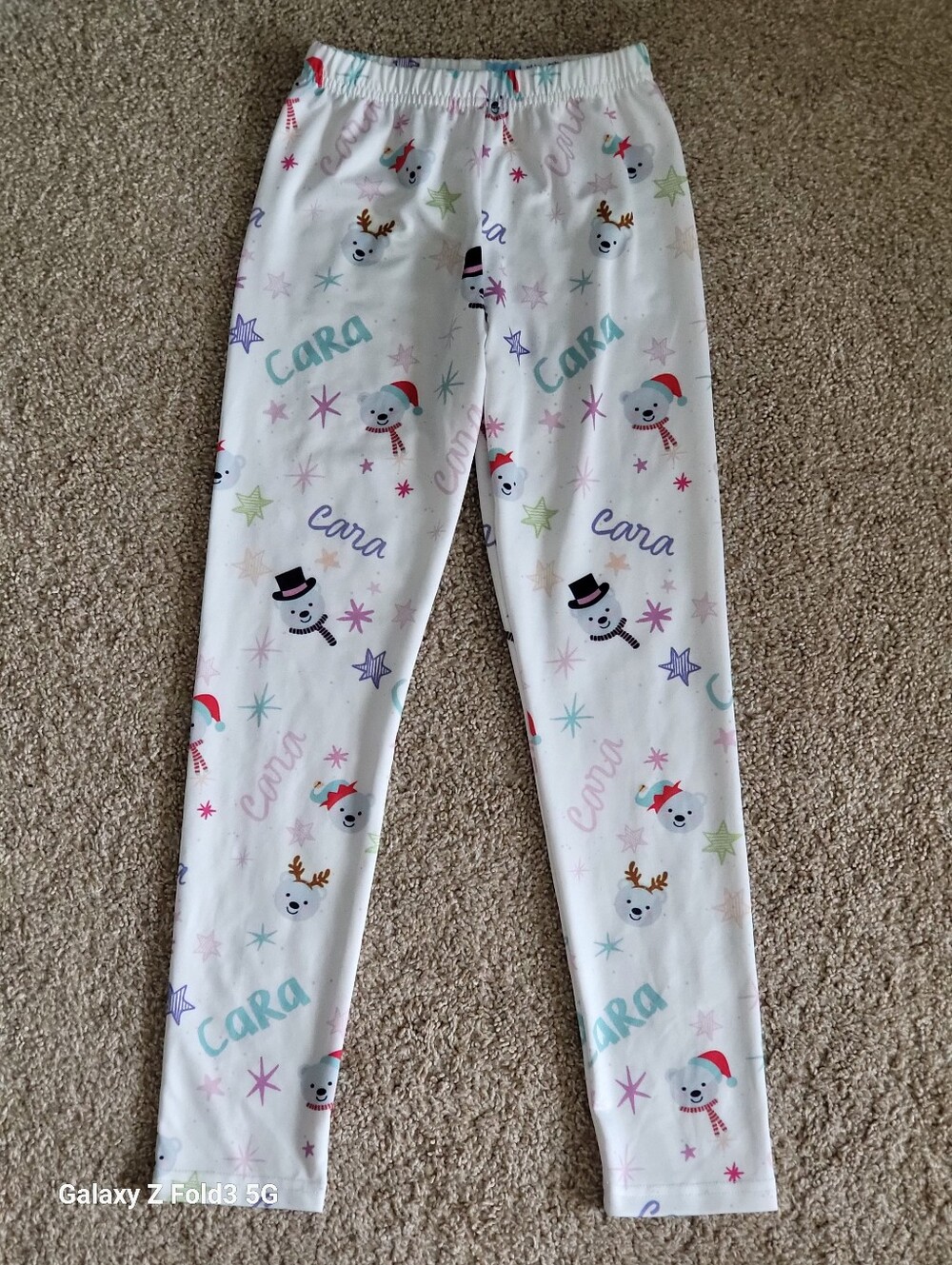♥️NWOT♥️ Mondays Child Girls Customized Leggings With Name Cara